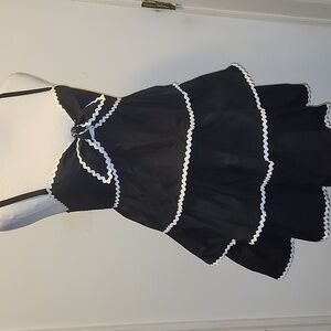 Klesis Teried Mini Dress Large Cotton